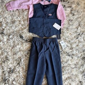 NWT Nautica 4-Piece Suit Set 12M